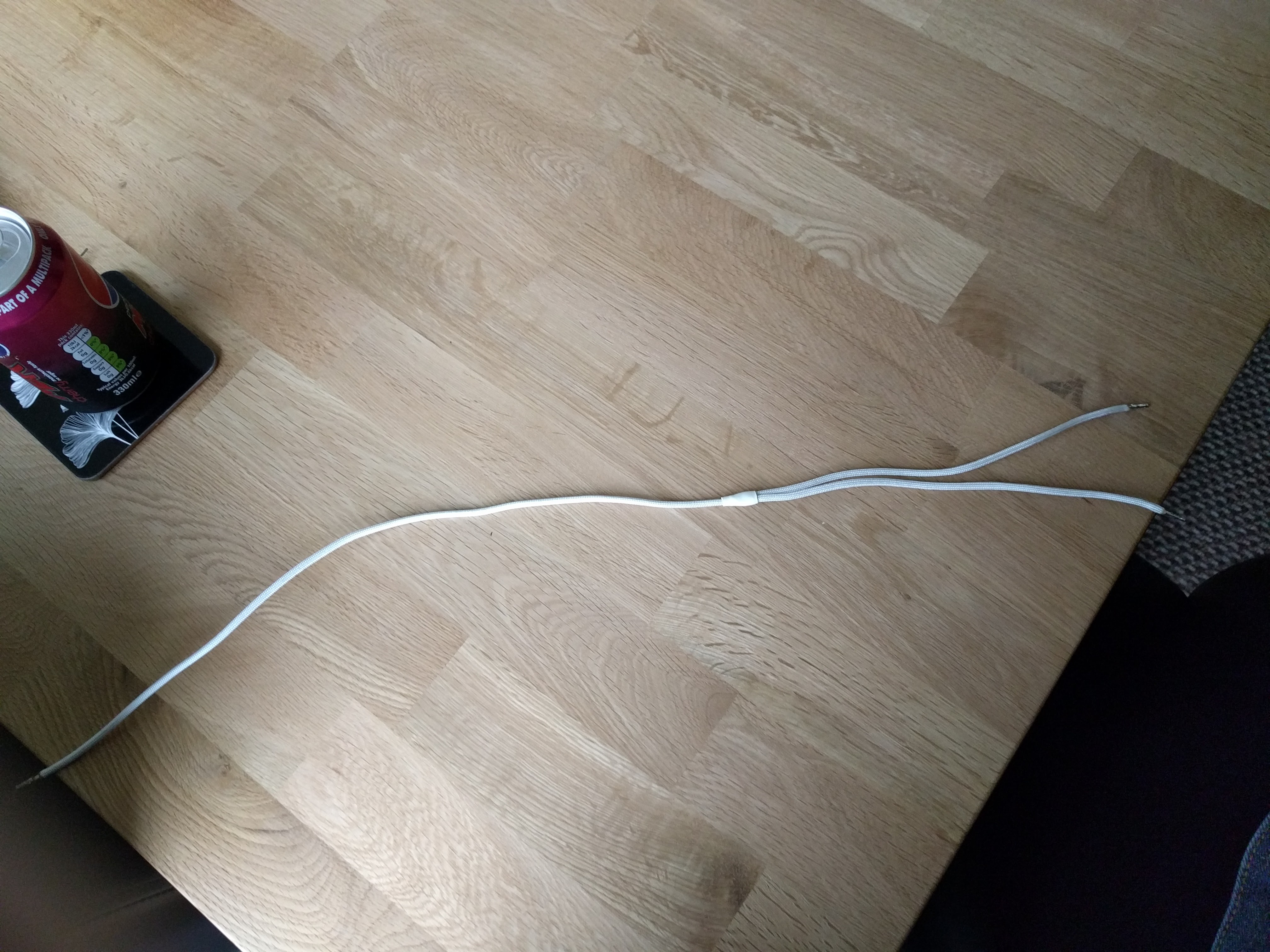 Custom Y cables that were needed in various locations.