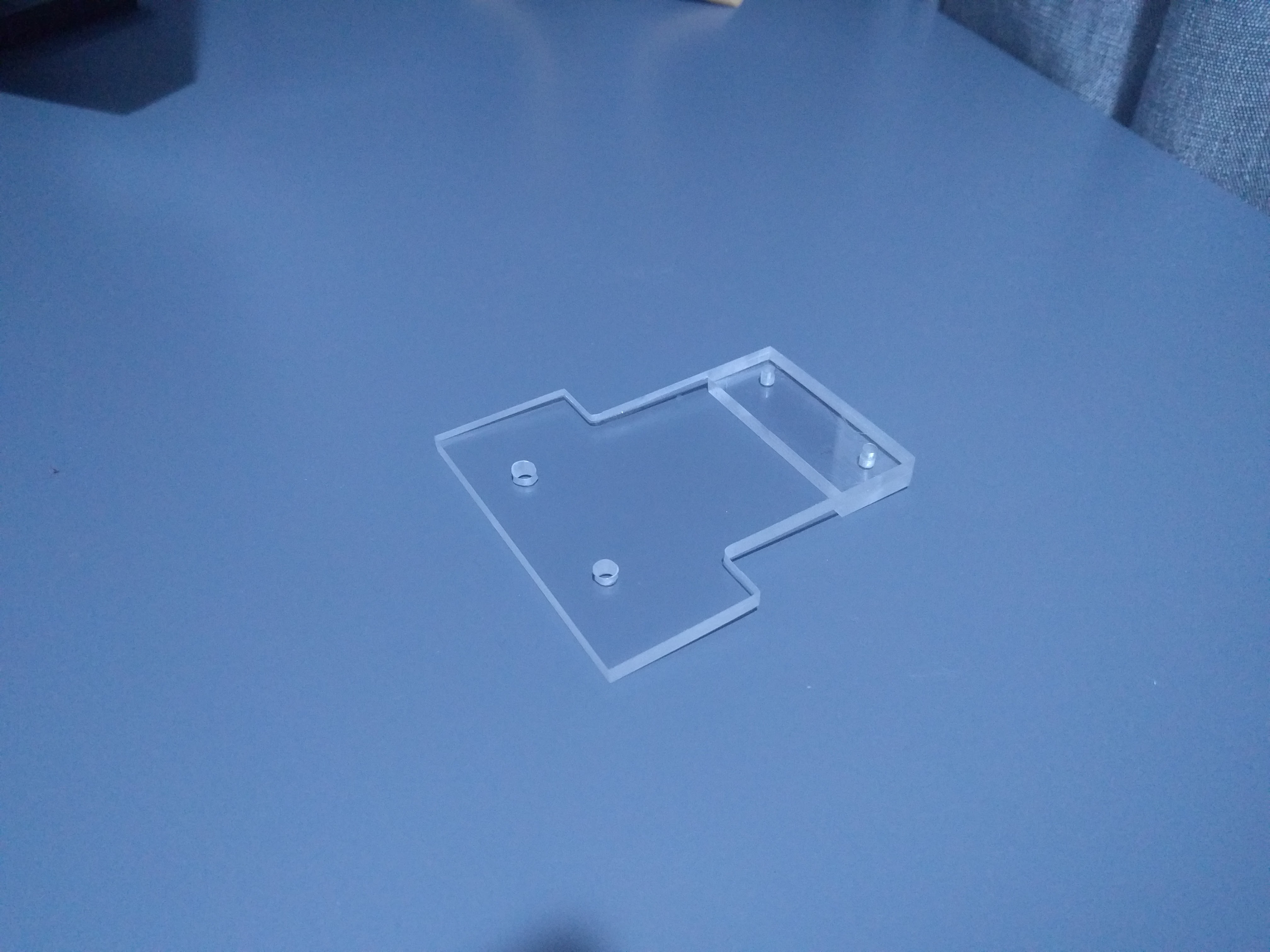 Water Pump bracket made to fit the pump perfectly and attach to the top of the RGB light controller bracket.